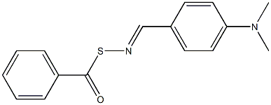 S-Benzoyl-N-(p-dimethylaminobenzylidene)thiohydroxylamine
