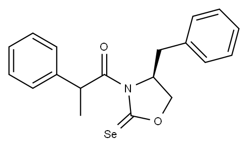 (4S)-4-Benzyl-3-(2-phenylpropanoyl)oxazolidine-2-selenone|