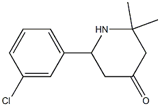 6-(m-Chlorophenyl)-2,2-dimethyl-4-piperidinone