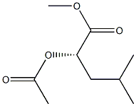 (2S)-2-Acetoxy-4-methylpentanoic acid methyl ester