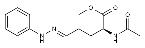 (S)-2-Acetylamino-5-(2-phenylhydrazono)valeric acid methyl ester