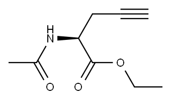 [S,(-)]-2-Acetylamino-4-pentynoic acid ethyl ester