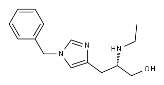 (2S)-3-(1-Benzyl-1H-imidazol-4-yl)-2-ethylamino-1-propanol