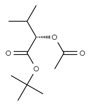 [S,(-)]-2-Acetyloxy-3-methylbutyric acid tert-butyl ester