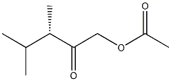 [S,(+)]-1-Acetyloxy-3,4-dimethyl-2-pentanone|