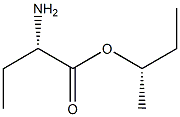 (S)-2-Aminobutanoic acid (S)-1-methylpropyl ester Structure