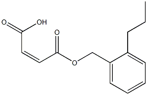 Maleic acid hydrogen 1-(o-propylbenzyl) ester