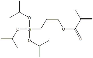 甲基丙烯酰氧基丙基三异丙氧基硅烷 结构式
