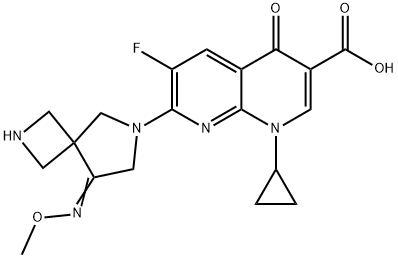 Zabofloxacin Structure