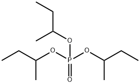 TRIS(1-METHYLPROPYL) PHOSPHATE) Structure