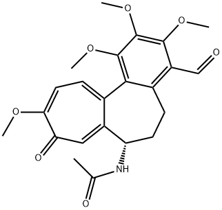 4-formylcolchicine Structure