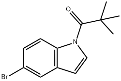1-Propanone, 1-(5-bromo-1H-indol-1-yl)-2,2-dimethyl-