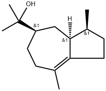5-Azulenemethanol,1,2,3,3a,4,5,6,7-octahydro-.alpha.,.alpha.,3,8-tetramethyl-,[3S- Structure