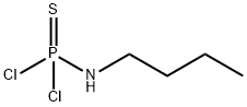 Phosphoramidothioic dichloride, N-butyl- Structure
