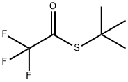 Ethanethioic acid, 2,2,2-trifluoro-, S-(1,1-dimethylethyl) ester Structure