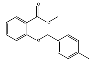 Benzoic acid, 2-[(4-methylphenyl)methoxy]-, methyl ester