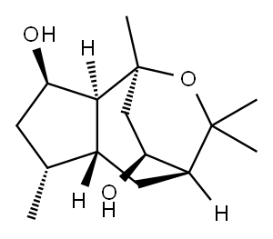 (1S,5aβ,8aα,9S)-Octahydro-1,3,3,6α-tetramethyl-1,4α-ethano-1H-cyclopent[c]oxepine-8β,9-diol|