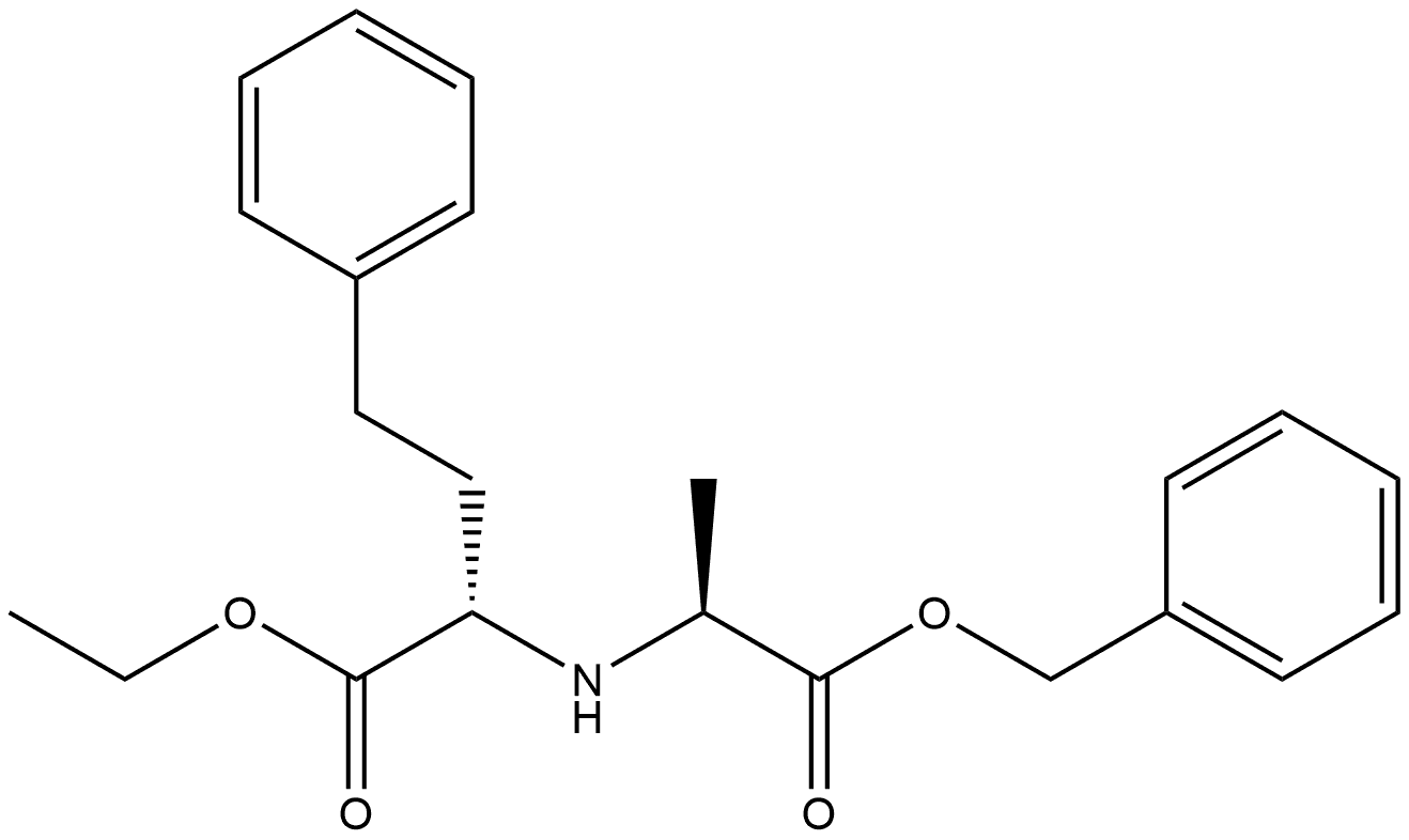 Benzenebutanoic acid, α-[[(1S)-1-methyl-2-oxo-2-(phenylmethoxy)ethyl]amino]-, ethyl ester, (αS)-