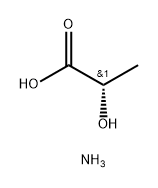 Propanoic acid, 2-hydroxy-, ammonium salt (1:1), (2S)-