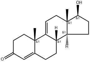 delta-9(11)-testosterone Structure