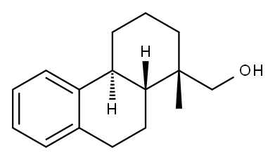 (1S)-1,2,3,4,4aβ,9,10,10aα-Octahydro-1-methylphenanthrene-1β-methanol Structure