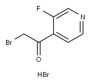 Ethanone, 2-bromo-1-(3-fluoro-4-pyridinyl)-, hydrobromide (1:1)