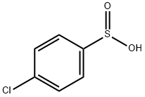 p-chlorobenzenesulphinic acid Structure