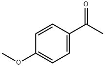 4'-メトキシアセトフェノン 化学構造式