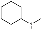 N-メチルシクロヘキシルアミン 化学構造式