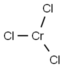 トリクロロクロム(III) 化学構造式