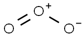 臭氧, 10028-15-6, 结构式