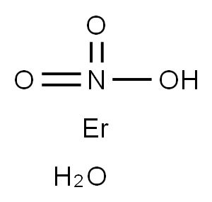 Erbium(III) nitrate pentahydrate Structure