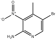 2-Amino-5-bromo-4-methyl-3-nitropyridine Structure
