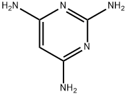2,4,6-三氨基嘧啶, 1004-38-2, 结构式