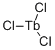 テルビウム(III)トリクロリド 化学構造式