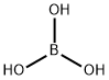ホウ酸 化学構造式
