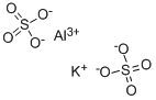 硫酸/アルミニウム/カリウム,(2:1:1) 化学構造式