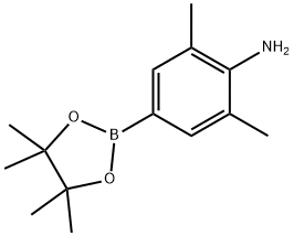 2,6-Dimethyl-4-(4,4,5,5-tetramethyl-1,3,2-dioxaborolan-2-yl)aniline Structure