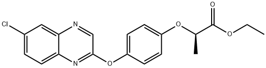 Quizalofop-p-ethyl Structure