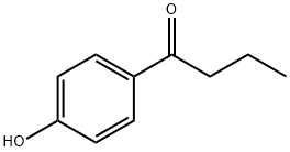 1-(4-Hydroxyphenyl)-1-butanone Struktur