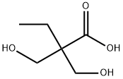 2,2-二羟甲基丁酸, 10097-02-6, 结构式