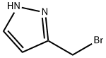 3-溴甲基吡唑, 102846-12-8, 结构式