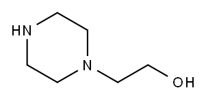 1-(2-Hydroxyethyl)piperazine Structure