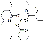 YTTRIUM(III) 2-ETHYLHEXANOATE, 10% W/V IN N-HEXANE Structure