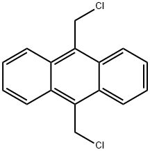 9,10-Bis(chloromethyl)anthracene Struktur