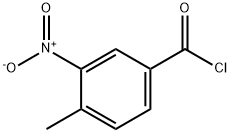 4-Methyl-3-nitrobenzoyl chloride Struktur