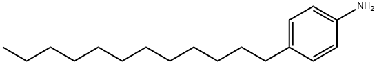 4-ドデシルベンゼンアミン 化学構造式