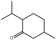 薄荷酮, 10458-14-7, 结构式