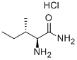 L-イソロイシンアミド塩酸塩 化学構造式