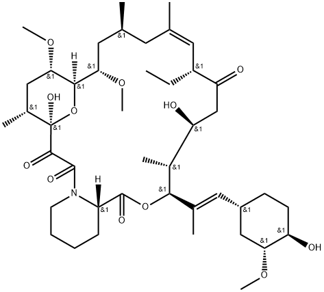 长川霉素, 104987-12-4, 结构式